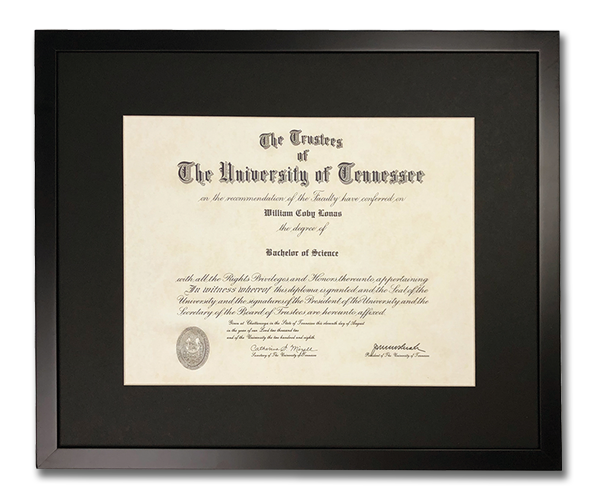 Graduation Diploma/Certificate Frame – Frames for Portraits